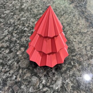 3D Printed Christmas Tree Candy Dish — Durable PLA Decoration